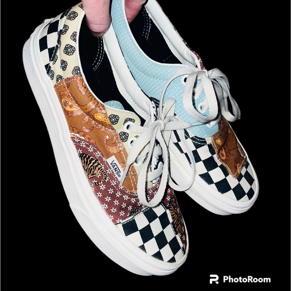 Vans Shoes - Vans “Tiger Patchwork” Sneakers